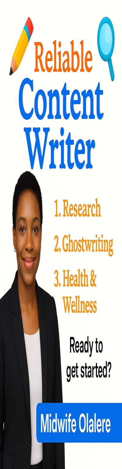 
I will write medical articles and health blog content